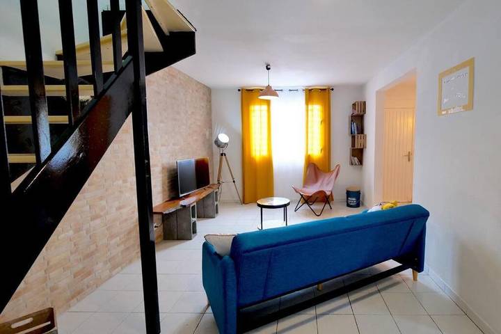 Gîte pour 6 personnes, avec terrasse dans La Soufrière