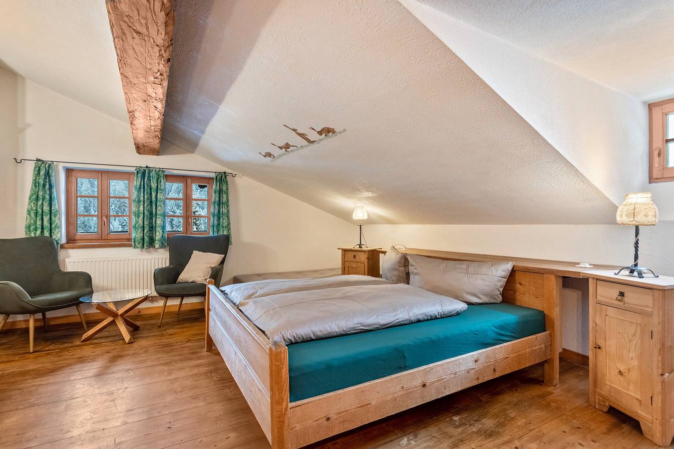 Room 'Fuchswirt 03 - Doppelzimmer' with Mountain View, Shared Garden and Wi-Fi in Kelchsau, Hopfgarten im Brixental