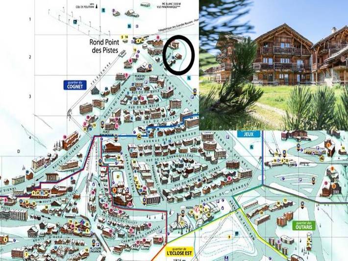 Appartement de vacances pour 14 personnes, avec jacuzzi ainsi que sauna et balcon, adapté aux familles - 1