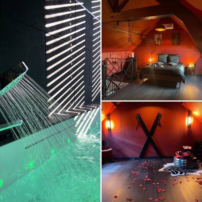 Gîte pour 2 personnes, avec Jacuzzi ainsi que Terrasse et Jardin dans le Pas-de-Calais