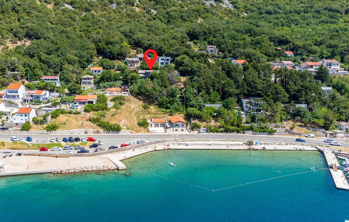 Schickes Apartment in der Nähe der Küste und von Restaurants in Kraljevica in Bakarac, Kraljevica