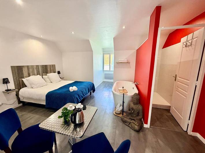 Chambre d’hôte pour 2 personnes, avec Vue