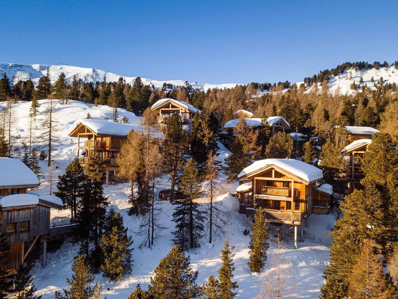 Chalet in Österreich am Skilift in Stadl-Predlitz, Turracher Höhe
