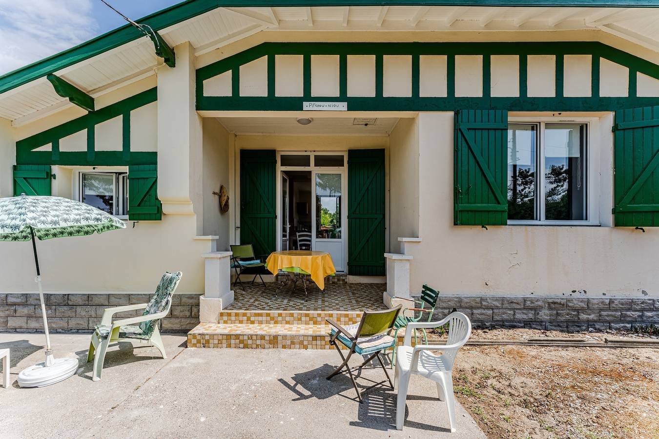 Vakantiehuis "Villa au calme" met privéterras, Wi-Fi en airconditioning in Mimizan, Côte d’Argent