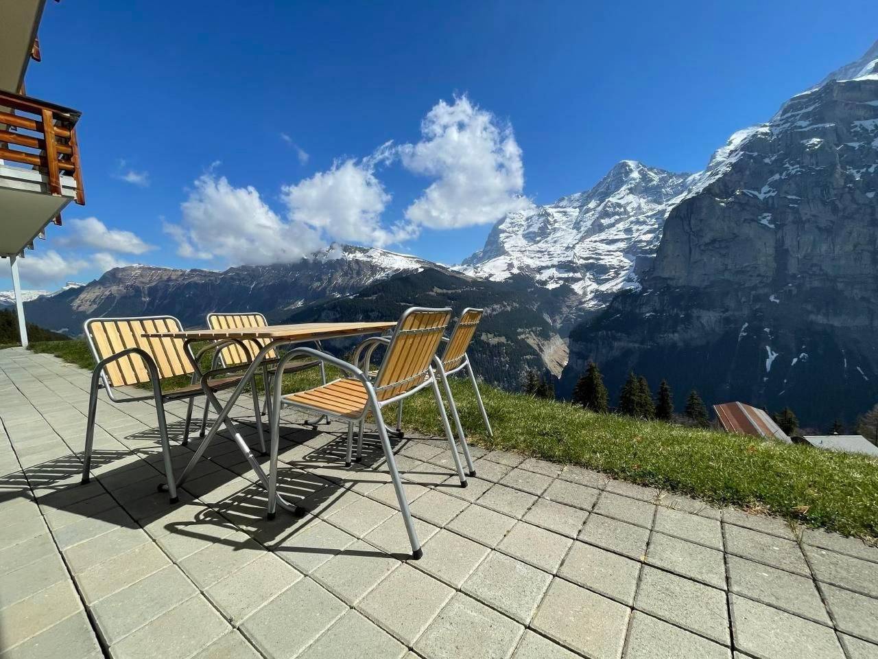Ferienhaus für 4 Personen mit Terrasse in Lauterbrunnen, Grindelwald und Umgebung