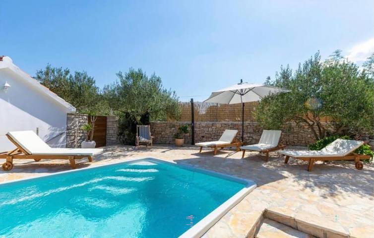Apartment am Meer mit Pool, Terrasse und WLAN in Milna, Brac