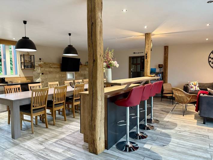 Gîte pour 15 personnes, avec terrasse et jardin, animaux acceptés dans Marne - 4