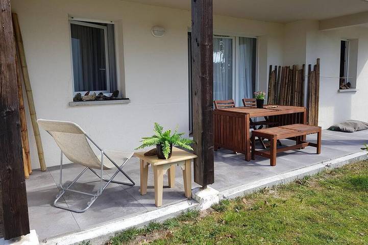Appartement de vacances pour 4 personnes, avec Terrasse et Piscine