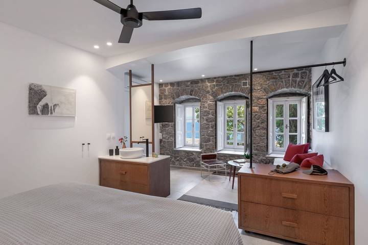 Location de vacances pour 6 personnes, avec balcon et vue sur l’océan à Hydra - 2