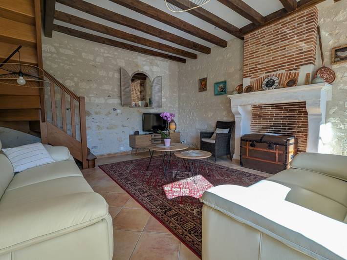 Gîte pour 10 personnes, avec jardin, animaux acceptés à Vicq-sur-Nahon - 4