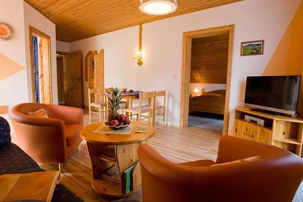 Ganze Wohnung, Ferienwohnung \"Lauscheblick\" - Ferienwohnungen Landhaus Böhmer in Großschönau, Zittauer Gebirge