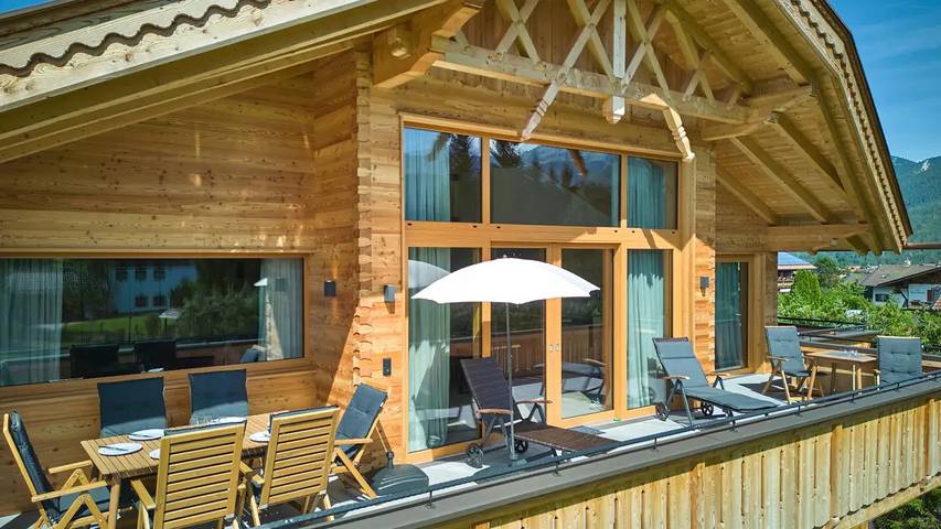 Ferienwohnung für 4 Personen, mit Balkon in Krün - 4