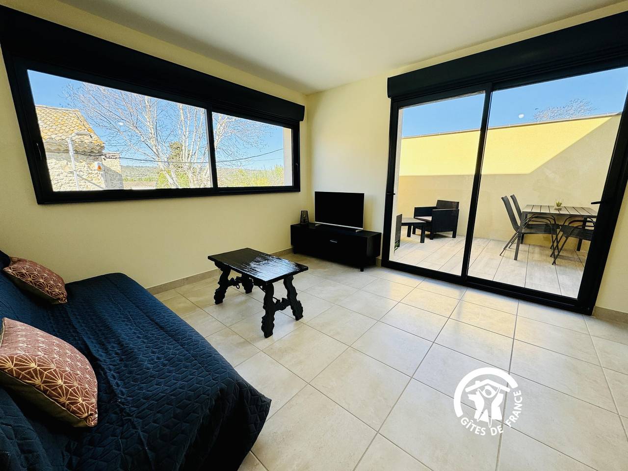 Lits du 20 - Gîte Carignan in Fontcouverte, Région de Narbonne