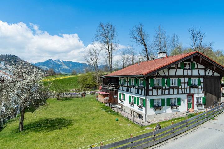 Hütte für 2 Personen, mit Garten und Sauna sowie Balkon in den Allgäuer Alpen - 4