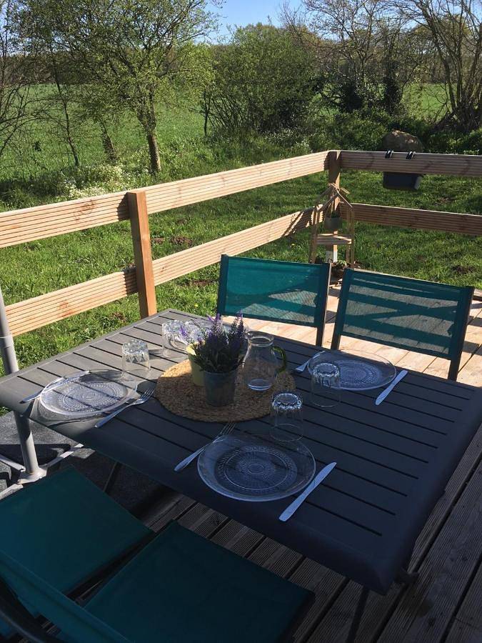 Location de vacances pour 4 personnes, avec vue et jardin à Bazouges-la-Pérouse - 4