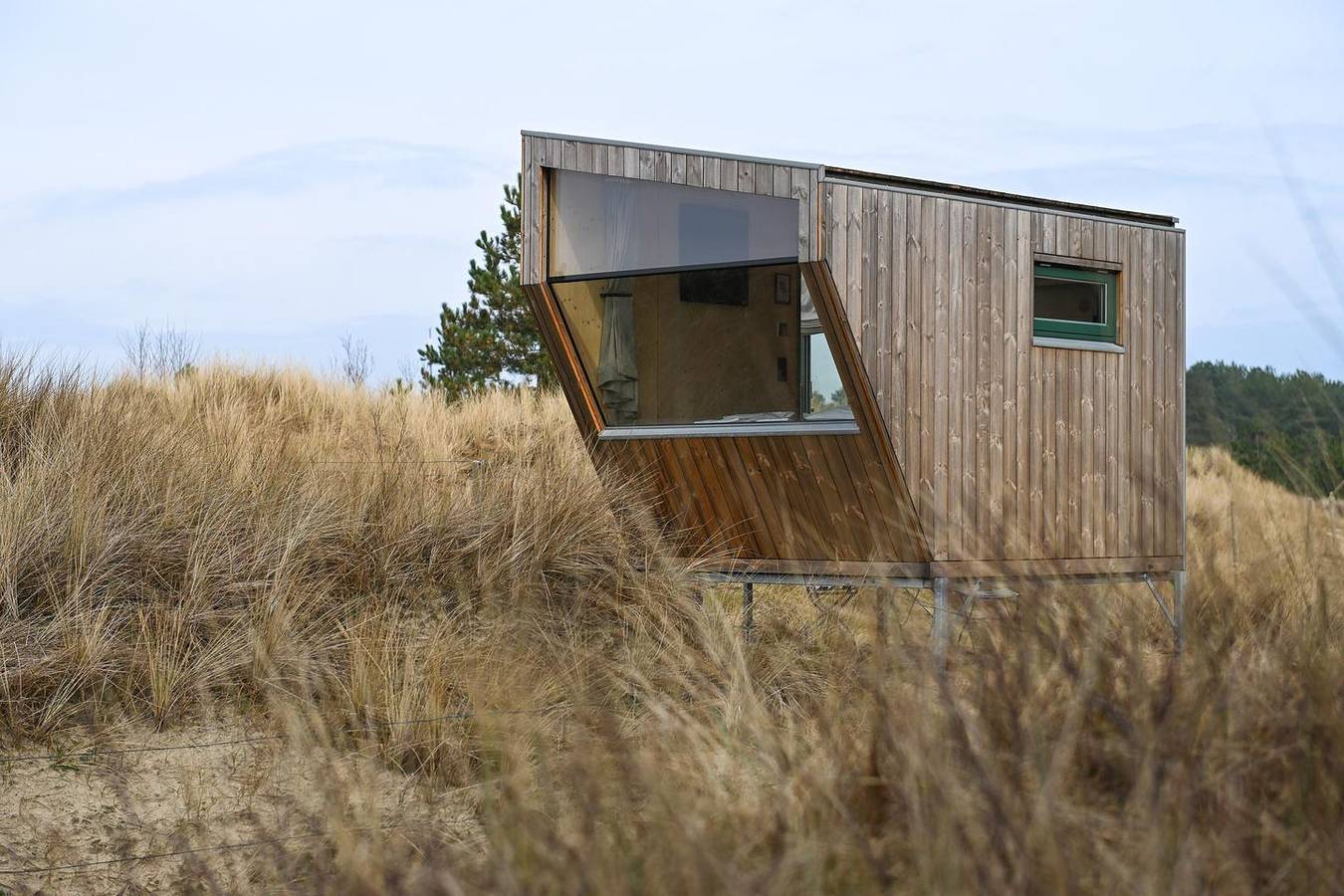 Nachhaltiges Sleep Space 1 von Green Tiny Houses auf Amrum an der Nordsee in Wittdün, Amrum