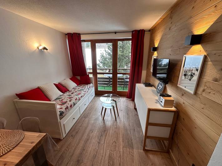 Vakantiehuis voor 4 personen, met sauna en balkon, met huisdier in Valloire