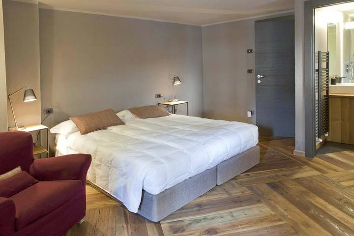 Maison d’hôte pour 3 personnes, avec sauna ainsi que vue et jardin à Aoste - 3