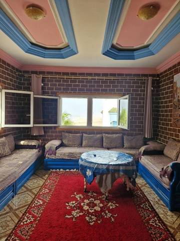 Gîte pour 6 personnes, avec vue et vue sur le lac dans Tnine Aglou