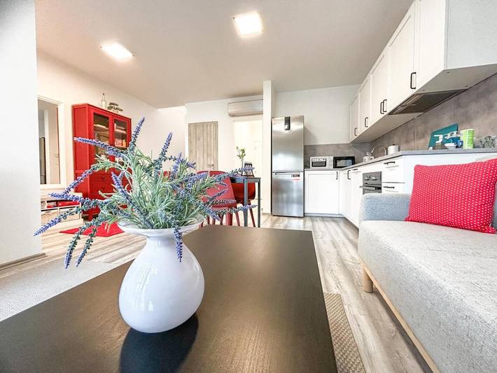 Ferienhaus für 6 Personen, mit Garten in Balatonfenyves