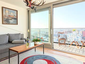 Ferienwohnung für 3 Personen, mit Ausblick und Balkon, kinderfreundlich in Barth