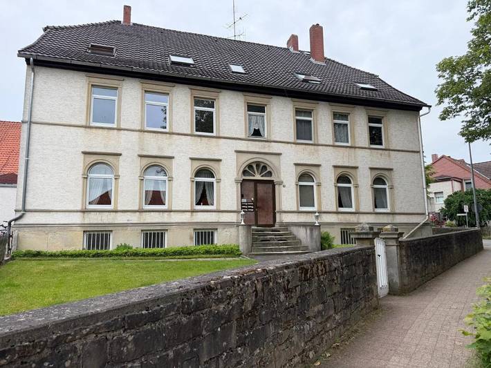 Ferienwohnung für 6 Personen, mit Terrasse und Garten sowie Ausblick in Bad Münder