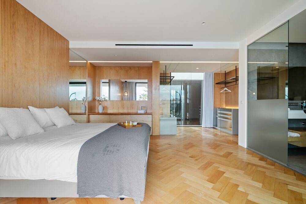 Japandi-Villa • Beheizter Pool • 360ºdachsolarium • Buchtblick • Grill • Fitness in São Martinho, Madeira