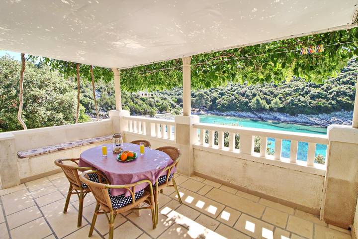 Apartament wakacyjny dla 4 osób, z balkon/ taras w Miasto Korcula