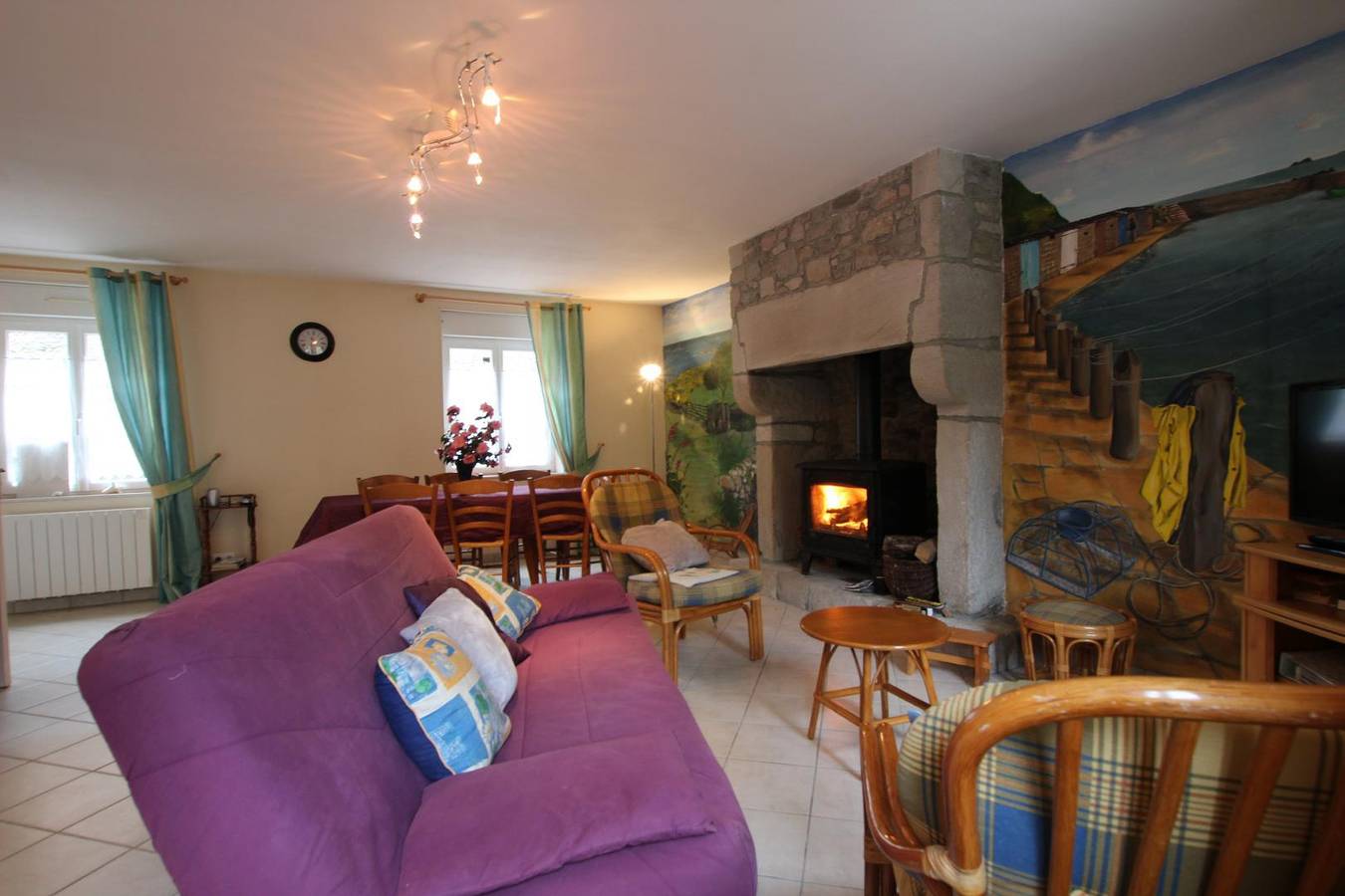 Gite w/ Garden, TV & Internet: Near Gréville-Hague (1km) in Gréville-Hague, La Hague