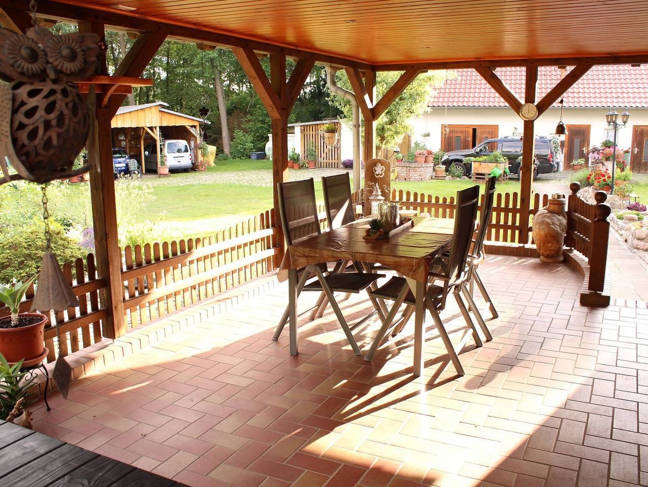 Ganze Ferienwohnung, Ferienwohnung Hänelt - Fewo, Sz, Wz, Du/Wc, Küche, Terrasse in Schmogrow, Schmogrow-Fehrow