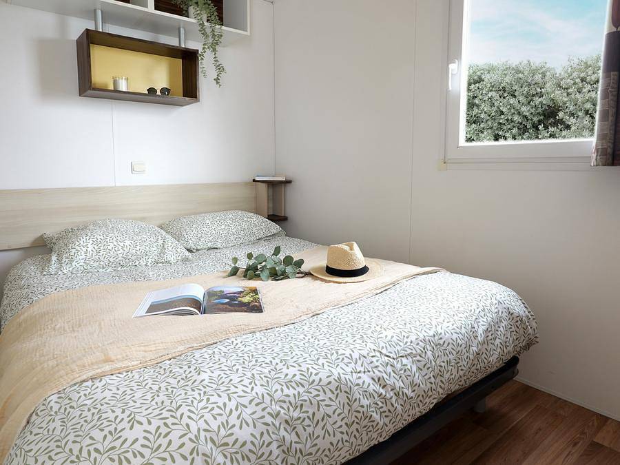 Camping Soleil D'or - Mobilhome 4 personas - Mobil Home Standard - 2 Habitaciones in Vendays-Montalivet, Lesparre-Médoc region