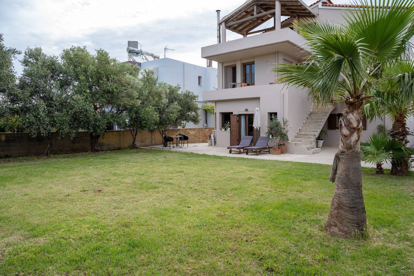 Ganze Wohnung, Ferienwohnung für 4 Personen mit Garten in Tavronitis, Chania und Umgebung