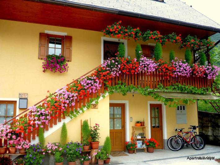 Ferienwohnung für 5 Personen, mit Garten und Ausblick in Bovec - 3