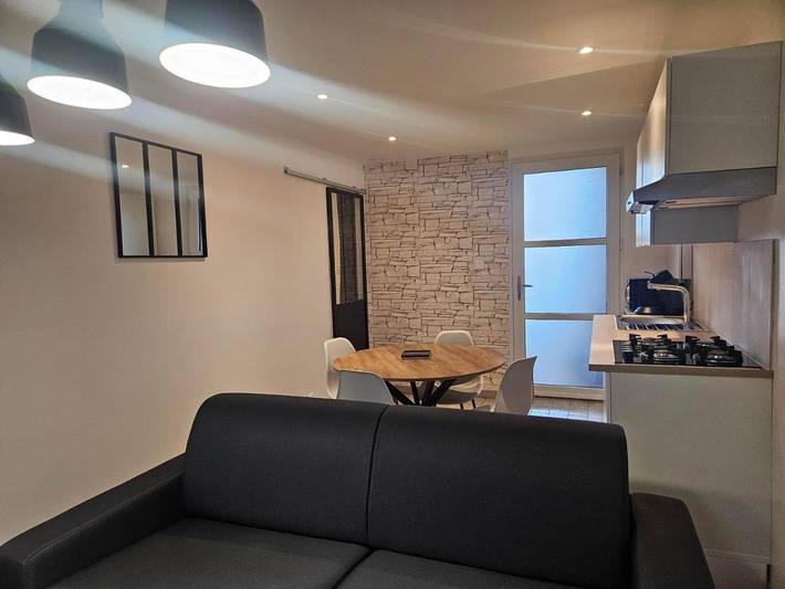 Appartement de vacances pour 4 personnes, avec Jardin