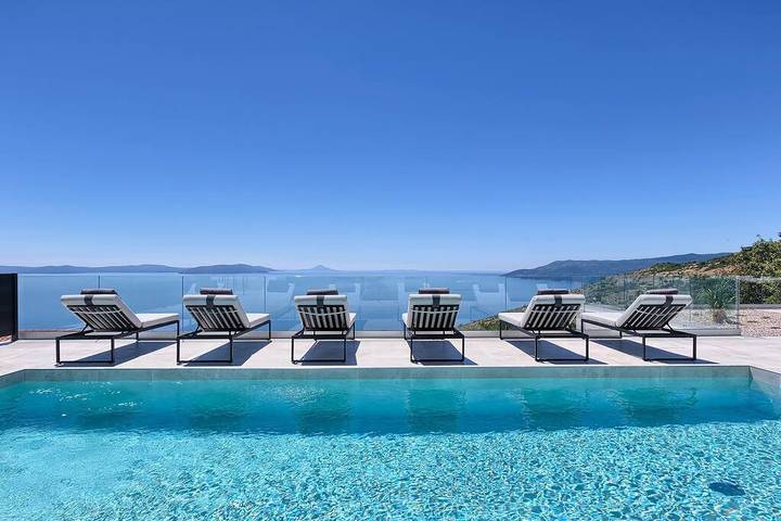 Villa für 8 Personen, mit Pool und Whirlpool sowie Garten, kinderfreundlich in Labin - 3