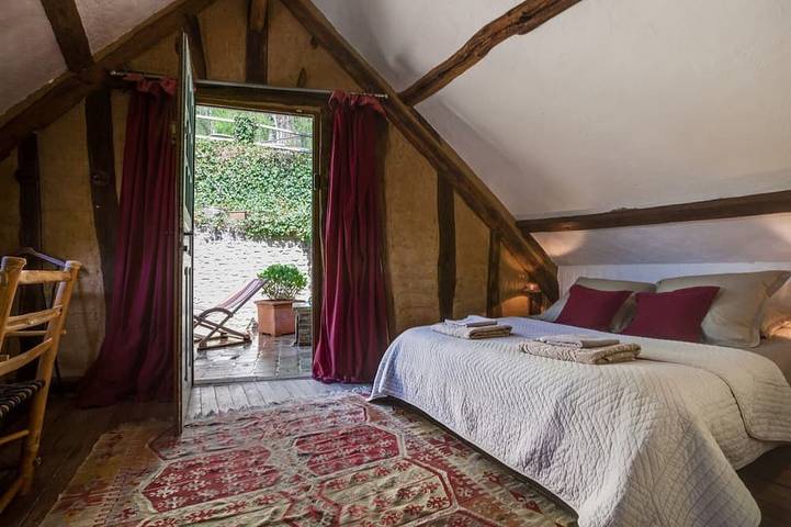 Location de vacances pour 11 personnes, avec terrasse et jardin dans Vexin-sur-Epte - 2