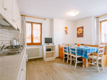 Ferienwohnung für 3 Personen, mit Garten und Balkon, mit Haustier in Canazei