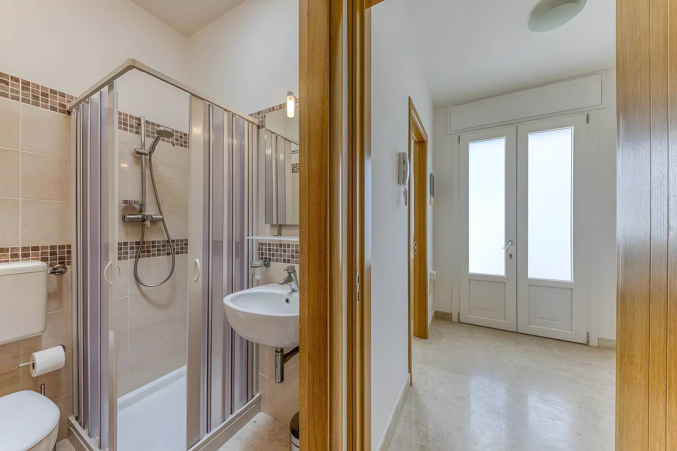 Zimmer 'Vista Mare mit Balkon 1' mit Klimaanlage in Torre San Giovanni, Golf von Tarent