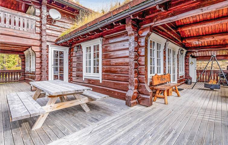 Ferienhaus für 9 Personen mit Sauna in Folldal