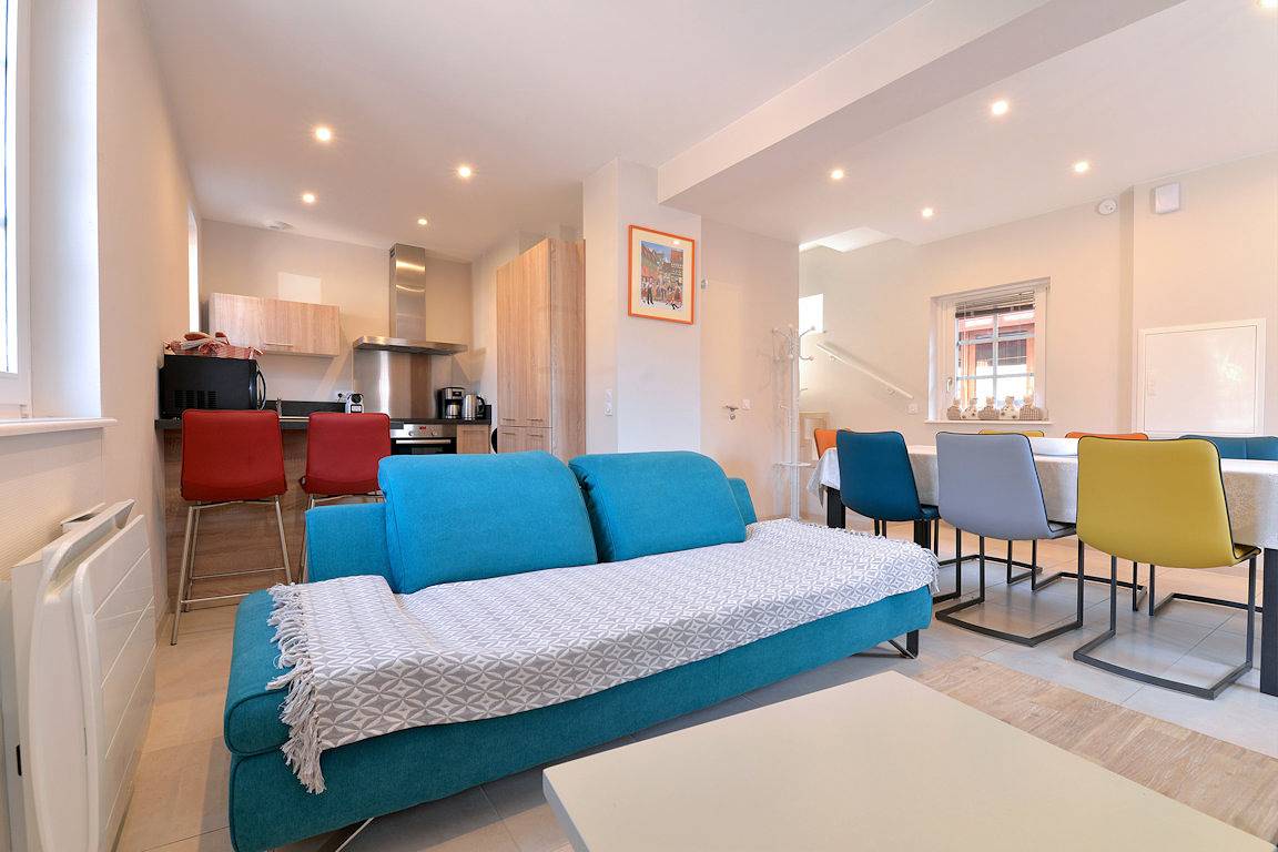 Appartement entier, Gîte Bacchus - Gîtes de Luxe 4* - Le Cœur des Remparts in Riquewihr, Parc naturel régional des Ballons des Vosges