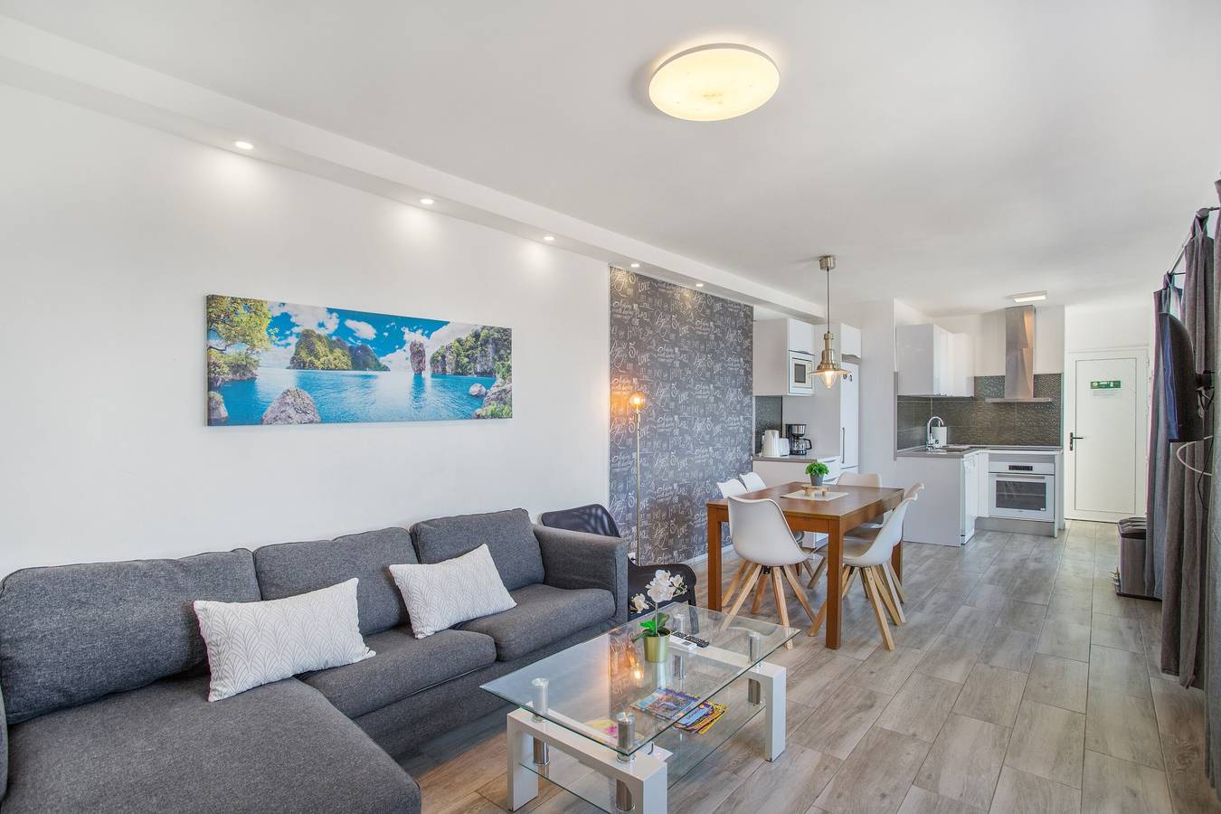 Casa Hana: Spektakulärer Meerblick, Wlan & Klimaanlage in Mogán in La Verga, Mogán