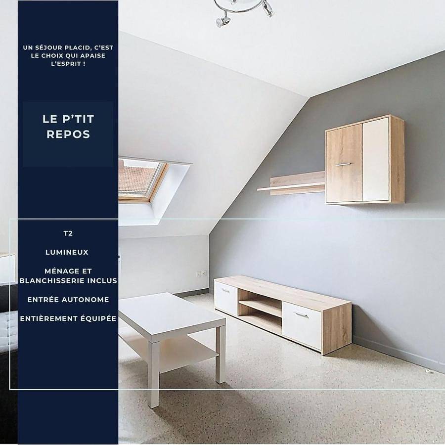 Appartement entier, Le p'tit repos - Appt 40 m² centre Vitry en Artois in Vitry-en-Artois, Région d'Arras