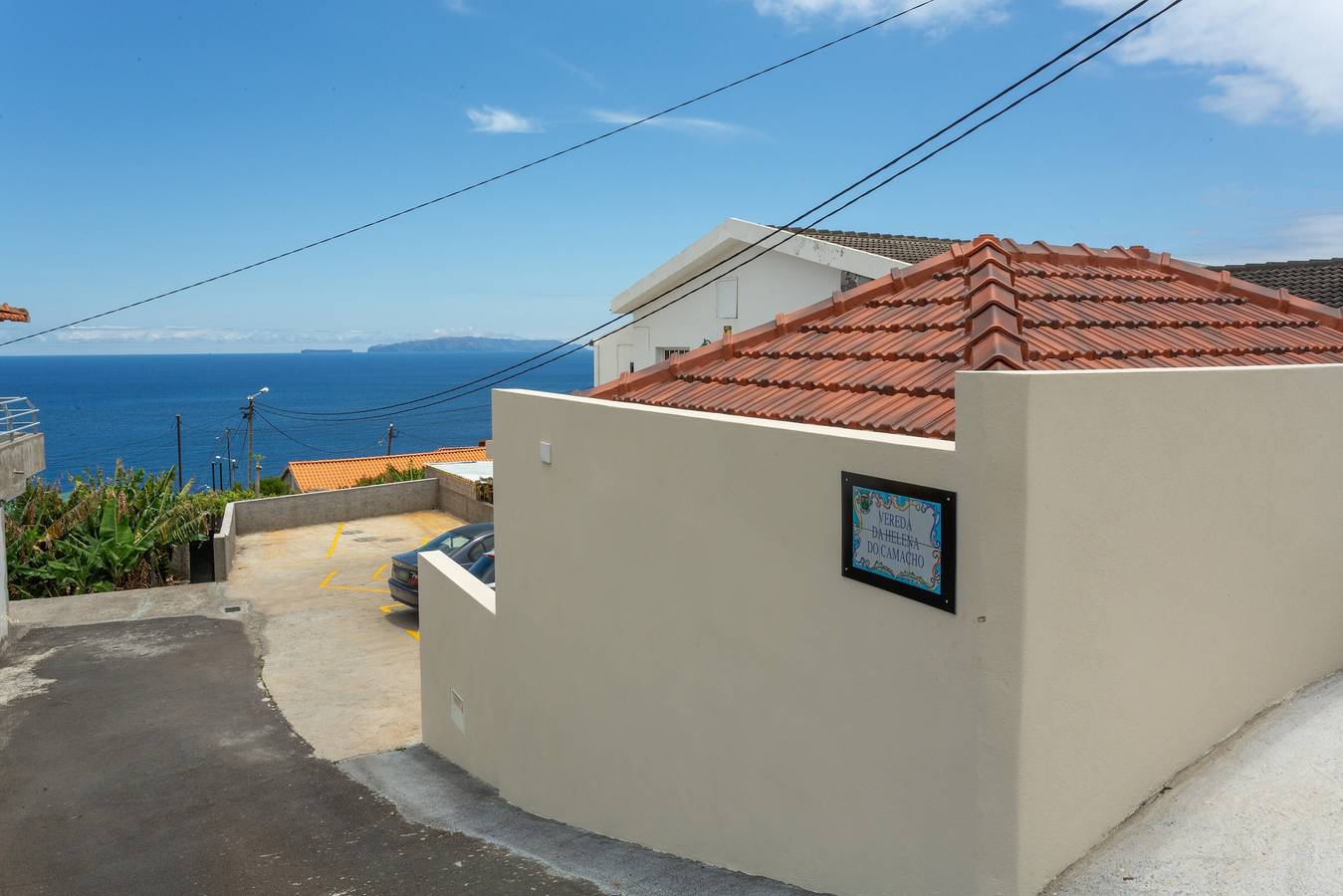Chalet "Casa Do Boto" avec vue sur la mer, terrasse privée et jardin. in Gaula, Île de Madère