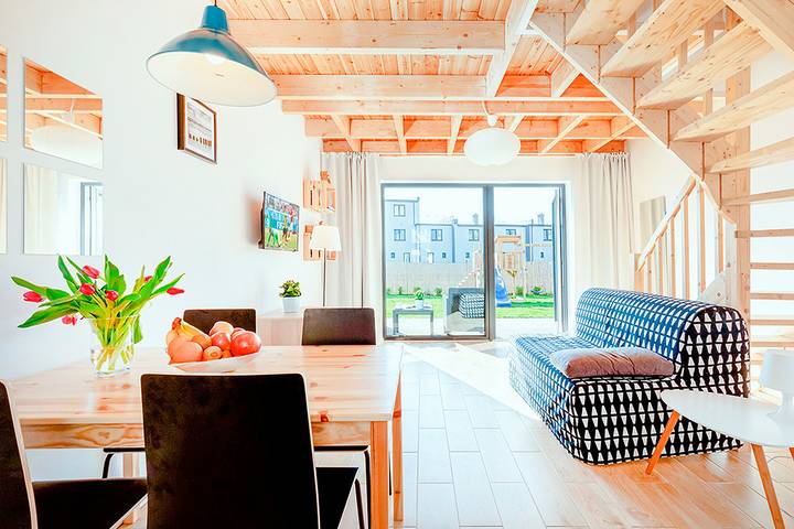 Ferienhaus mit Meerblick für 4 Personen, mit Sauna und Garten sowie Balkon in Polen - 3