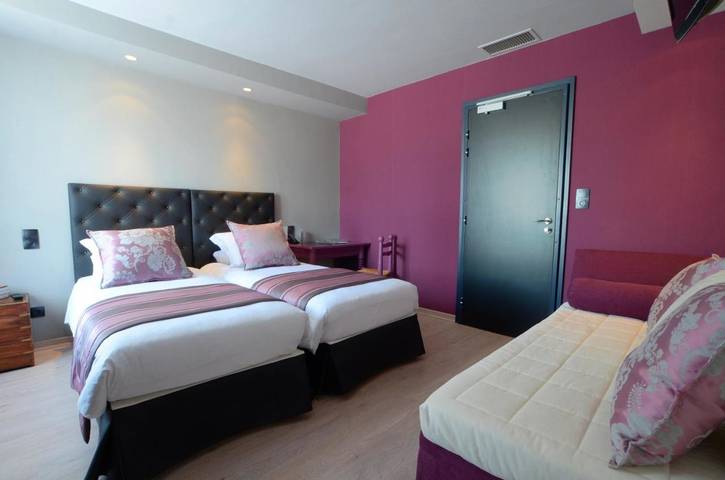 Hôtel pour 2 personnes, avec sauna et jardin ainsi que piscine et vue, animaux acceptés à Lancié - 2