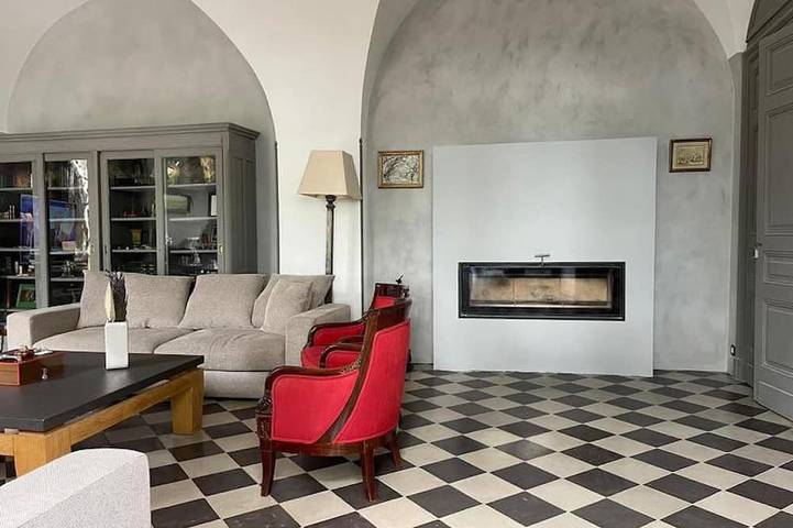 Château pour 16 personnes, avec jardin dans le Gard - 4