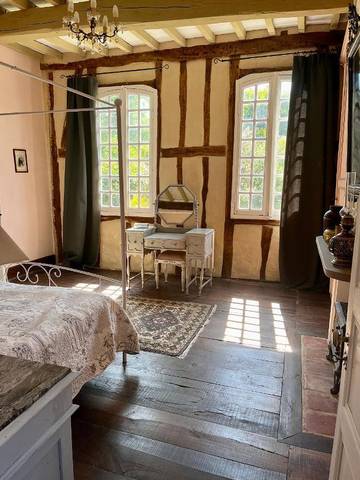 Gîte pour 3 personnes, avec jardin ainsi que piscine et vue, animaux acceptés à Manciet