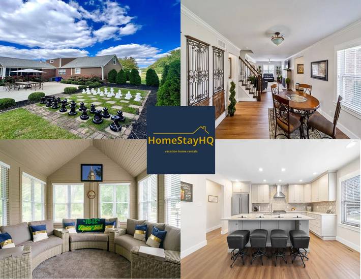 Vacation home for 8 people, with yard and balcony, kid friendly in Lake Michigan