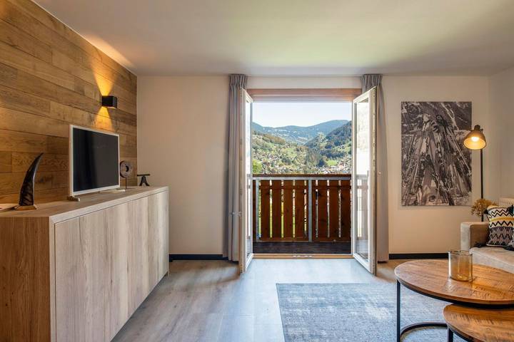 Ferienwohnung für 6 Personen, mit Balkon und Ausblick in Schruns-Tschagguns