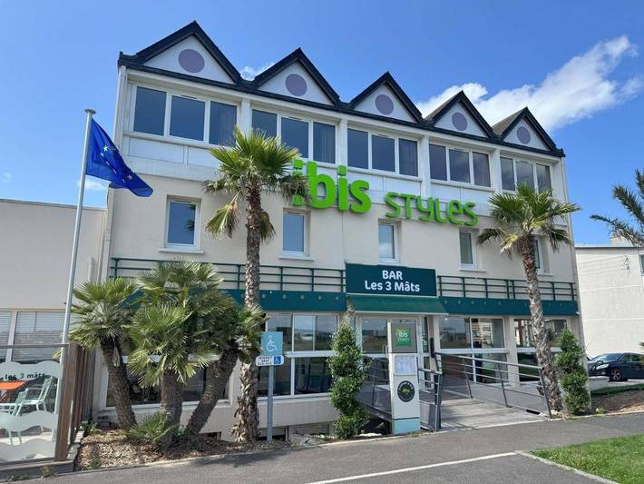 Hôtel pour 2 personnes, avec terrasse, animaux acceptés à Ouistreham